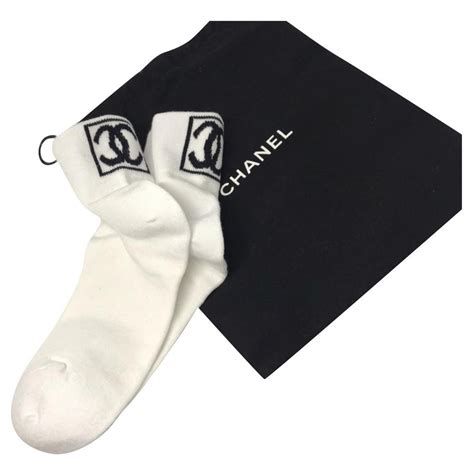 chanel white socks|chanel socks price.